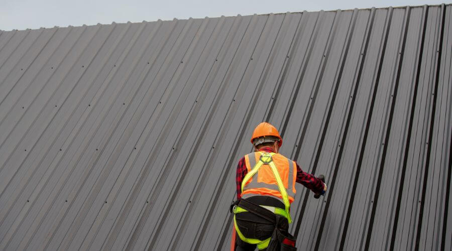 Professional metal roof installation in Shoreham, VT